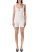 Marine Serre Marine Serre Moon Logo Short Catsuit