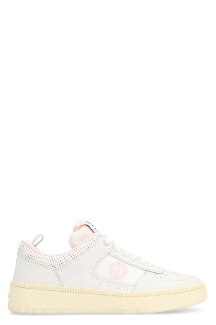 Bally Raise Leather And Fabric Low-Top Sneakers