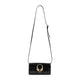 Roberto Cavalli Black Leather Roar Mini Bag