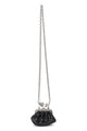 Weekend Max Mara Pouch Pasticcino Nano In Satin And Rhinestones