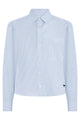 Weekend Max Mara Shirt In Cotton Poplin With Stripes