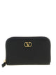 Valentino Garavani Vlogo Signature Leather Wallet