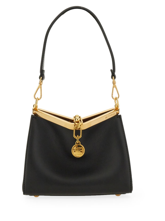 Etro Black Leather Bags