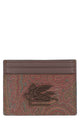 Etro Coated Canvas Card Holder