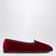 Vibi Venezia Friulane In Burgundy Velvet