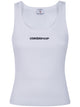 Casablanca Ribbed Tank Top