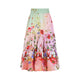 Roberto Cavalli Miami Flowers Midi Skirt