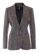 Etro Multicolor Single Breasted Jacket