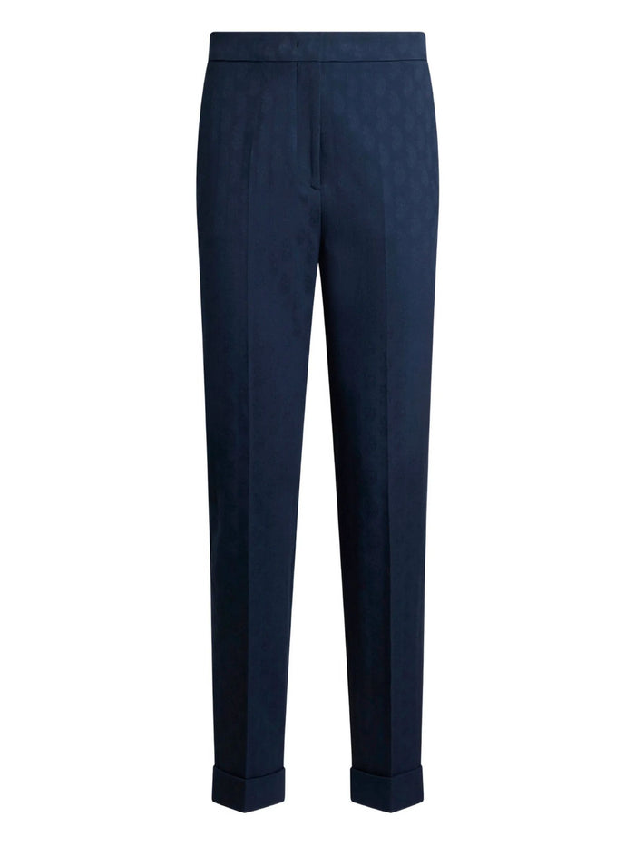 Etro Cotton Elastane Pants