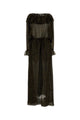 Bode Embroidered Silk Blend Stadium Dress