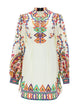 Etro Mini Abito Con Stampa Paisley