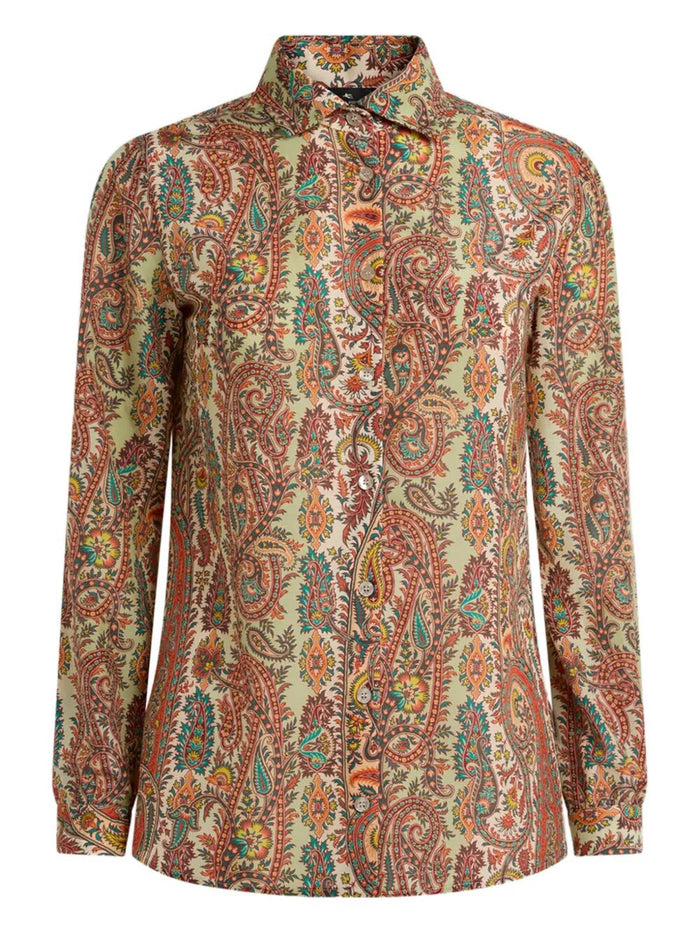 Etro Cotton Silk Shirt