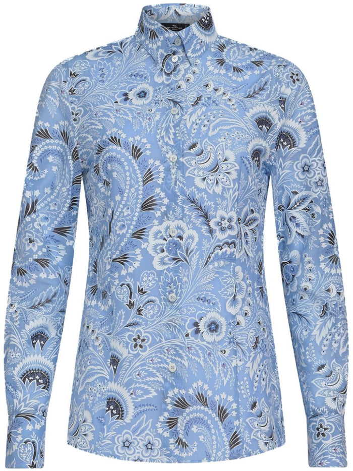 Etro Cotton And Silk Blend Shirt
