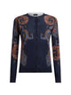 Etro Etro Printed Slim Fit Cardigan