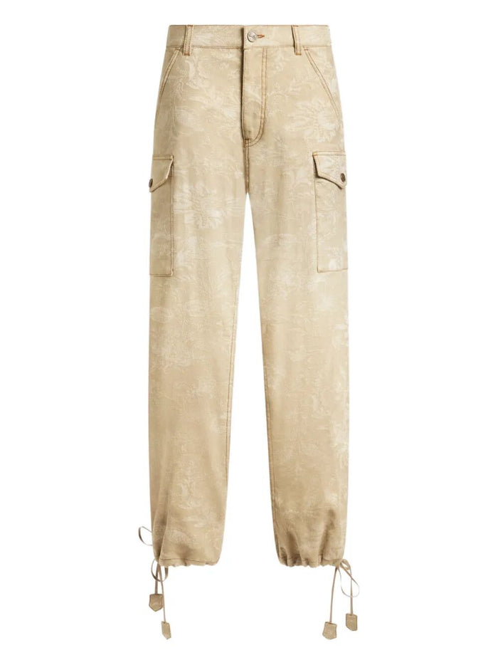 Etro Dark Beige Cargo Pants
