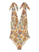 Etro Printed Onepiece Swimsuit