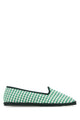 Vibi Venezia Printed Canvas Ballerinas