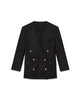 Casablanca Collarless Oversized Blazer