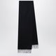 Max Mara Ivory Cashmere Scarf