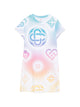 Casablanca Halftone Logo T-Shirt Dress