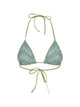 Casablanca Monogram Bikini Top