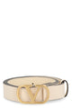 Valentino Garavani Vlogo Signature Leather Belt