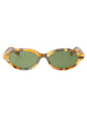Retrosuperfuture Beige Acetate Sunglasses