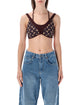 Marine Serre Marine Serre Athleisure Moon Bra Top