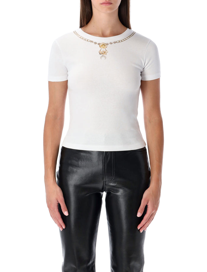 Marine Serre Trompe L'oeil Jewelry T-Shirt