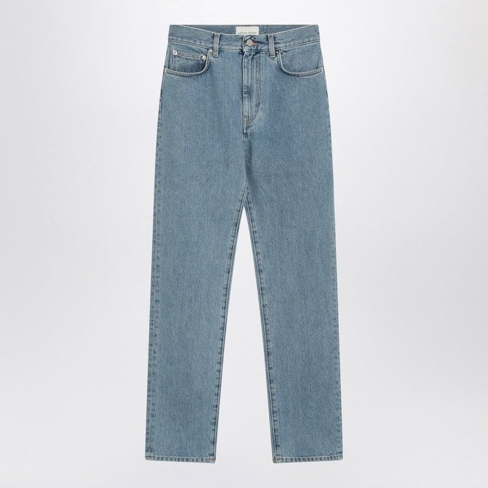 Loulou Studio  Straight Jeans Wular Blue