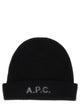 A.p.c. Berretto In Lana Con Logo