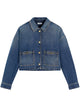 Tommy Hilfiger Cropped Jacket Cam Mid