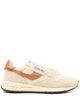 Autry Beige Leather Flats