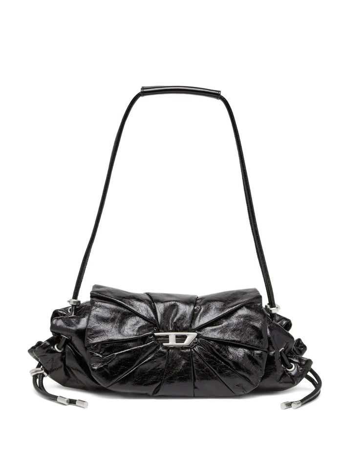Diesel Scrunch Leather Shoulder Bag
