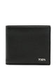 Tod's Logo Plaque Grained Leather Bi-Fold Wallet