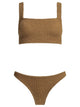 Hunza G Brown Polyamide Elastane Swimwear