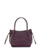 Tod's Tod's Medium Bucket Bag Brown In Cowhide, Drawstring Closure With Magnets, Removable T Timeless Pendant In Metal.