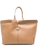 Tod's Di Bag Folio Leather Shopping Bag