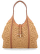 Tod's Beige Viscose Calfskin Shoulder Bag