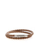 Tod's Braided Bracelet In Brown