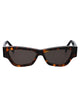 Retrosuperfuture Burnt Havana Acetate Sunglasses