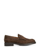 Tod's Suede Penny Loafers