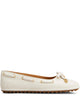 Tod's White Lambskin Goat Woman Shoes