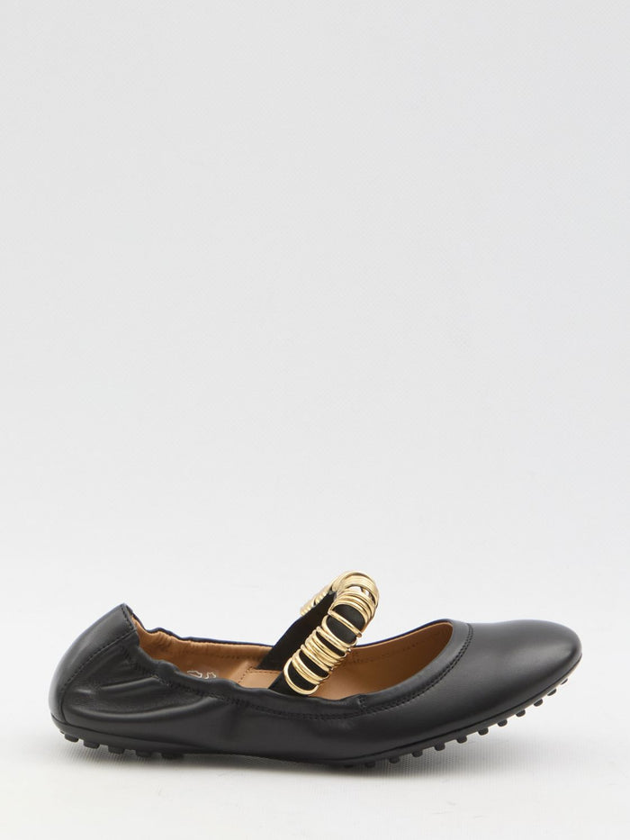 Tod's Ballerina Dee Fascia Anelli