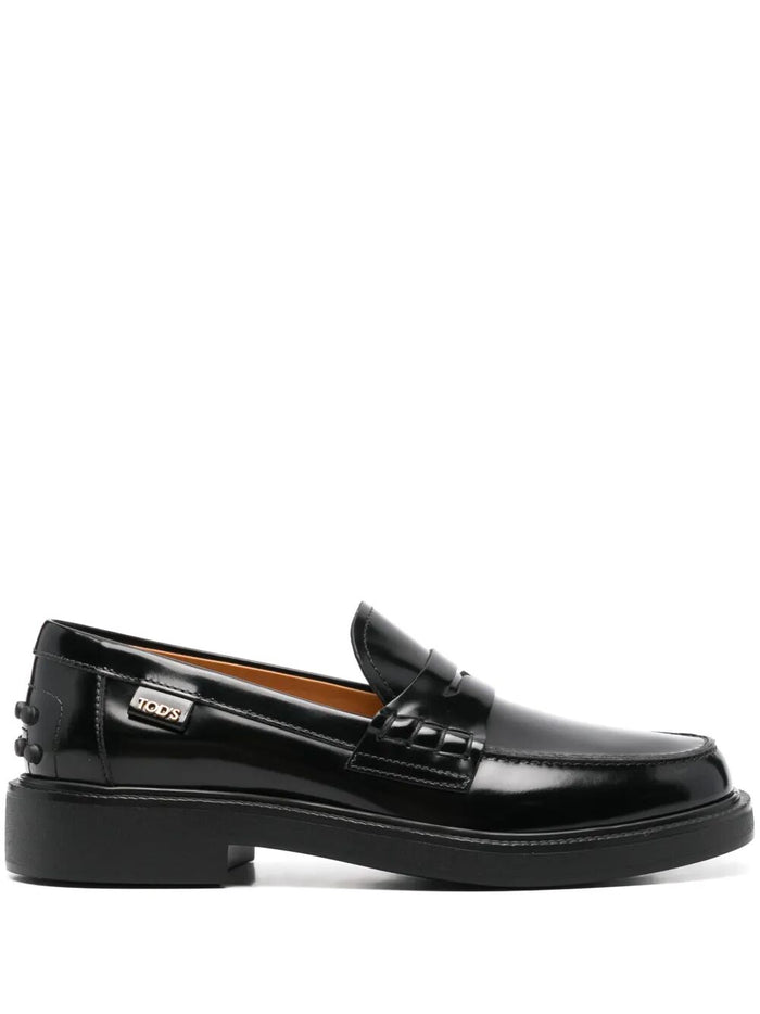 Tod's Shaded Finishing Leather Penny Loafers