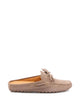 Tod's Suede Loafers In Beige