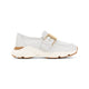 Tod's White Lime Leather Sport Runner
