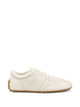 Tod's White Leather Flat Shoes