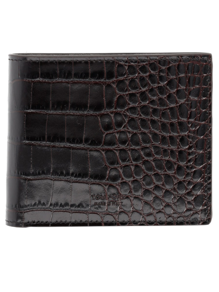 Tom Ford Tom Ford Croc Leather Wallet