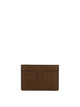 Tom Ford Olive Brown T Line Classic Cards Holder